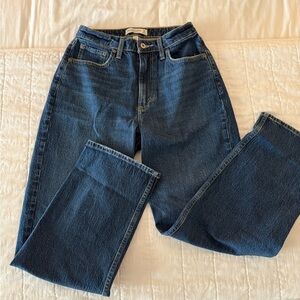 Abercrombie Vintage Straight High Rise jeans